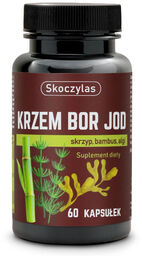 Skoczylas Krzem Bor Jod, skrzyp, bambus i algi,