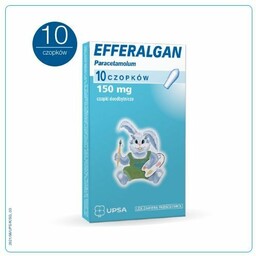 Efferalgan 150mg czopki x10 sztuk