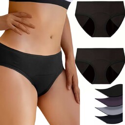 Majtki Menstruacyjne 2 Szt Zestaw Czarne Rozm L