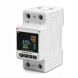 Miernik zużycia energii Qoltec Jednofazowy DIN35 Historia pomiaru