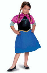 Kostium Anna Frozen dla dziewczynki