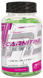 Trec, L-Carnitine + Green Tea, 180 kaps