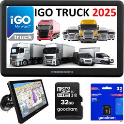 Nawigacja Ciężarowa 9 Cali Tir Igo Truck Modecom