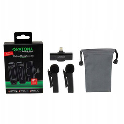 Mikrofony Patona Premium krawatowe do Apple iPhone