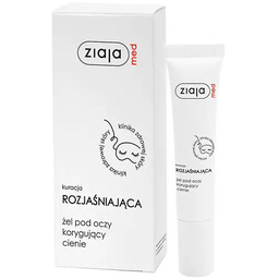 Ziaja Med Kuracja Pod Oczy, rozjaśniający żel pod
