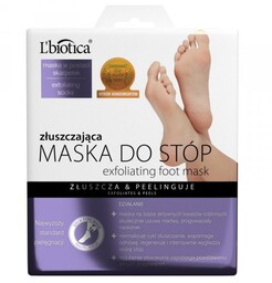 L BIOTICA Maska złuszczająca do stóp w postaci