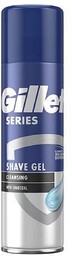 Gillette Series Oczyszczający Żel do golenia z węglem,