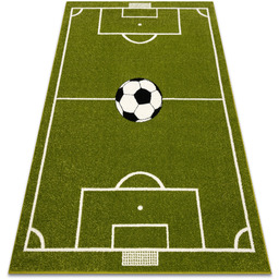 Dywan Mundial 80x150 cm Zielone Boisko Uefa Piłka