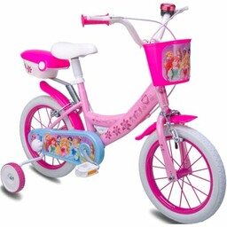 DISNEY Rower dziecięcy Księżniczka 14 cali dla dziewczynki