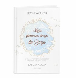 Biblia rozmiar M z nadrukiem dla chłopca