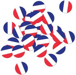 Konfetti Flaga Francji - 36 szt.
