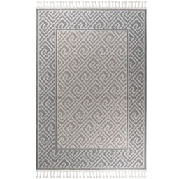 Dywan prostokątny Jardin 120 x 170 cm szaro-biały