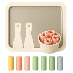 Zestaw do lodów tajskich profesjonalny 2 szpatułki domowe