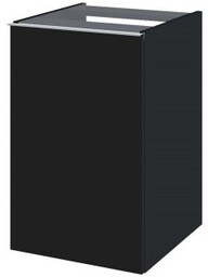 COMAD Słupek łazienkowy SANTA FE BLACK 80-01-B-1DS2