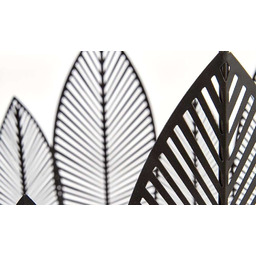 Zestaw 2 stolików kawowych okrągłych naturalny / czarny