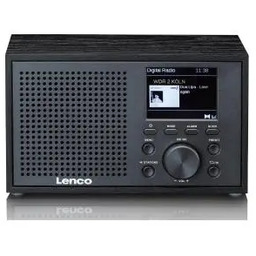 Lenco DAR-017BK Radio FM DAB+ Bluetooth Czarny Radioodbiornik