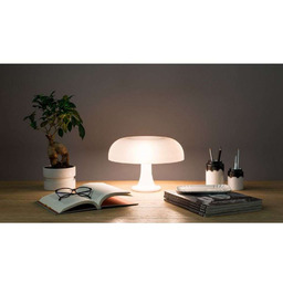 Lampa Stołowa Artemide, żółty, salon, tworzywo sztuczne