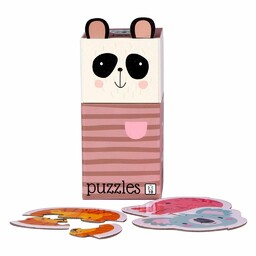 Puzzle dla dzieci 3 Układanki 2x4 el
