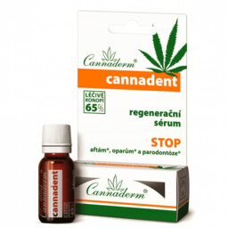 Serum regeneracyjne na afty i opryszczkę Cannadent, Cannaderm