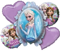 Balon foliowy, Frozen - Kraina Lodu, zestaw