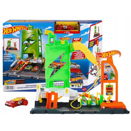 Hot Wheels City Zestaw Superstacja Ładowania Samochodów Elektrycznych
