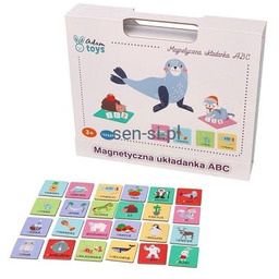 Magnetyczna układanka edukacyjna- ABC