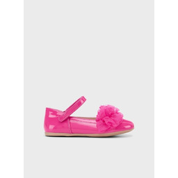 Mayoral 43617 Fuchsia buciki baleriny lakierowane dla dziewczynki