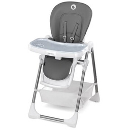 LIONELO Krzesełko do karmienia Linn Plus Szary Zyskaj