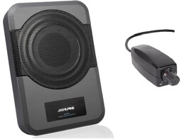 Alpine PWE-S8 samochodowy subwoofer aktywny pod siedzenie fotel