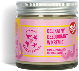 Mydlarnia Cztery Szpaki Wanilia i Palmaroza Delikatny dezodorant