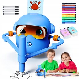 Robot Rysujący Montessori Zabawka Kreatywna Idealny