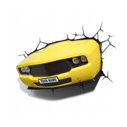 Lampka nocna Maska Samochodu Muscle Car lampa 3D