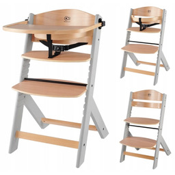 Kinderkraft Enock Krzesełko Do Karmienia Drewniane