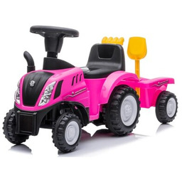 SUN BABY Jeździk Traktor z przyczepą New Holland