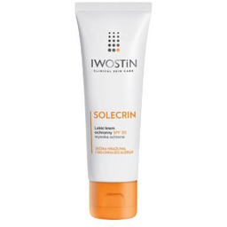 IWOSTIN SOLECRIN Lekki krem ochronny SPF 30, 50