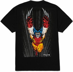 t-shirt męski HUF (X-MEN) WOLVIE TEE Black