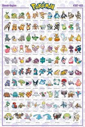 GB Eye GBYDCO077 Maxi Plakat Pokemon Sinoh 61