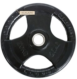 Obciążenie olimpijskie gumowane UNDERFIT 20 kg