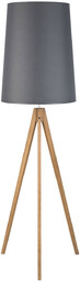 Lampa podłogowa WALZ 5046 w skandynawskim stylu grafitowa