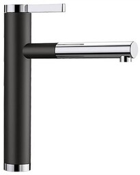 BLANCO Bateria Linee-S 526171 Czarny/chrom
