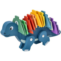 Dinozaur - puzzle i cyfry