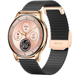 Zestaw damski zegarek SMARTWATCH Rubicon RNCF30 złoty +