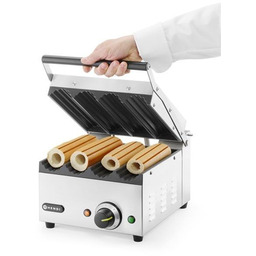 Grill kontaktowy Hot-Dog Panini, 1800W, 4 miejsca grillowania