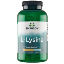 SWANSON Lizyna 500mg, 300 tabletek