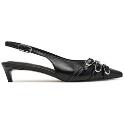 Czółenka Tommy Jeans Tjw Sling Back Kitten Heels
