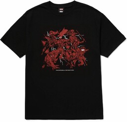 t-shirt męski HUF (X-MEN) MUTANT MAYHEM TEE Black