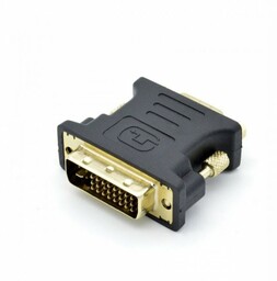 TB Adapter DVI M - VGA F pozłacany,
