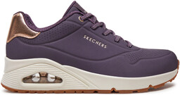 Sneakersy Skechers 155196/DKPR Fioletowy