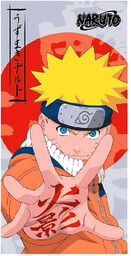 Ręcznik Plażowy z mikrofibry Naruto 70x140