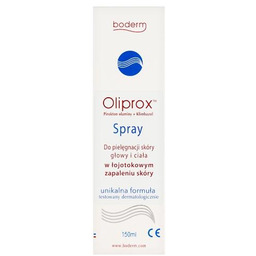 OLIPROX Spray do pielęgnacji skóry łojotokowej - 150